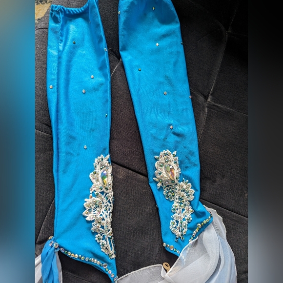 💙 FLO KERR 💙 Authentic/Vintage Ballroom Dress - Picture 10 of 15